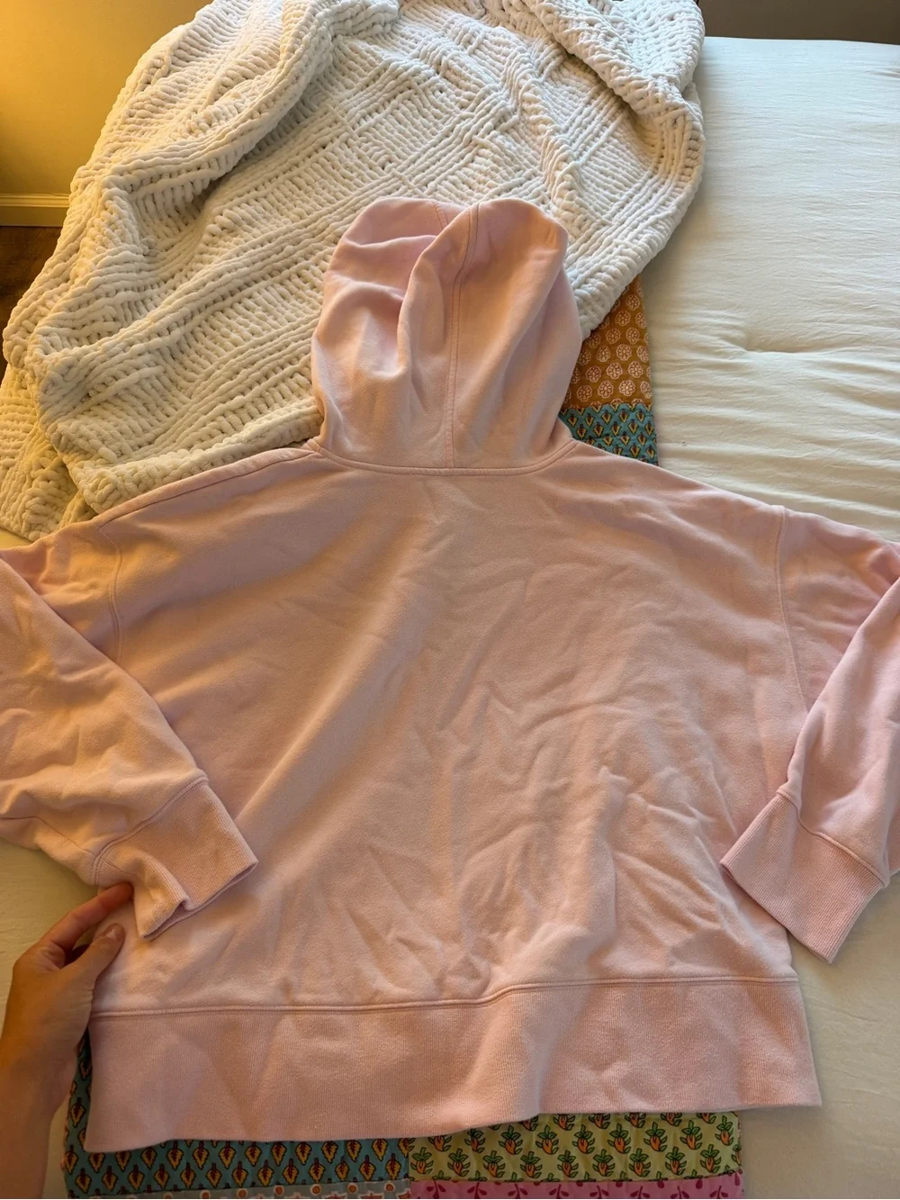 Pink Zip-Up Hoodie